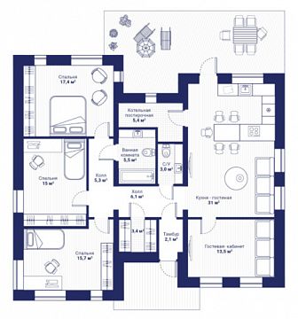Как рассчитать площадь будущего частного дома – советы от девелоперской  компании ЯРД